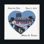 Sparen de Datum Las Vegas Wedding 2 Inch Magnet<br><div class="desc">Sparen de Datum Las Vegas Wedding 2 Inch Magnet de datum en de namen van de Verandering van de Vergroting van de Vergroting van het Vlek 2 van Inch. vóór het opdracht geven tot.</div>