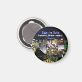 Sparen de Datum Las Vegas Wedding Magneet (Voorkant / Achterkant)