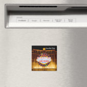 Sparen de Datum Las Vegas Wedding Magnet (Insitu (Vaatwasser))