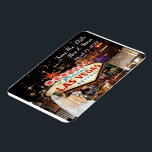 Sparen de Datum Las Vegas Wedding Magnet Magneet<br><div class="desc">Las Vegas Wedding Magnet die exclusief voor de datum van de Verandering Bride & van de Groom en namen van bruid en groom wordt gecreeerd om te zijn.</div>