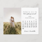 Sparen de Datum Maandelijkse Kalender April 2023 Briefkaart (Voorkant)