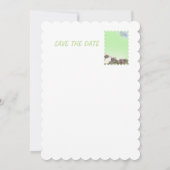 Sparen de Datum Magische Stardust Fairy Save The Date (Achterkant)