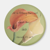 Sparen de datum Magnet (Voorkant)