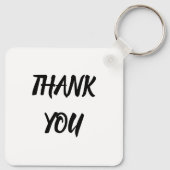 Sparen de Datum Magnetische Kaart Elegant Sleutelhanger (Achterkant)