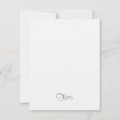 Sparen de Datum met de Blauwe Horse van het Zee Save The Date (Achterkant)