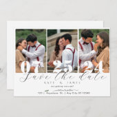 Sparen de datum met de sjabloon van de QR-code Kaart (Voorkant / Achterkant)