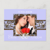 Sparen de Datum met Uw Foto Aankondigingskaart (Voorkant)