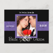 Sparen de Datum met Uw Foto Aankondigingskaart (Voorkant)