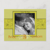 Sparen de Datum met Uw Foto Aankondigingskaart (Voorkant)