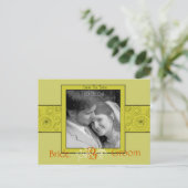 Sparen de Datum met Uw Foto Aankondigingskaart (Staand voorkant)