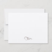 Sparen de Datum met Zee Shell in het Zand Save The Date (Achterkant)