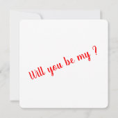 sparen de Datum Mijn Uitnodiging Bridesmaid zijn (Achterkant)