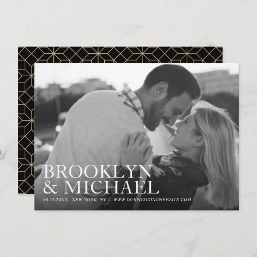 Sparen de Datum Minimaliserende Aankondiging van d (Voorkant / Achterkant)