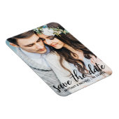 Sparen de Datum Moderne Foto SB van het Verloving Magneet (Rechterzijde)