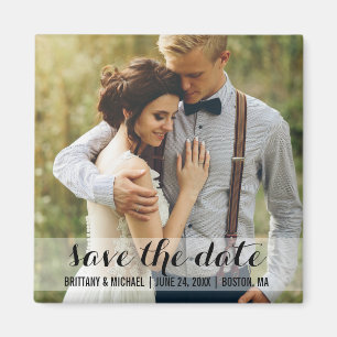 Sparen de Datum Moderne Verloving Magnet SW