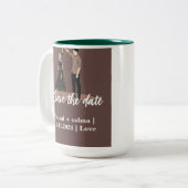 Sparen de datum mok (Voorkant links)