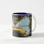 Sparen de Datum Mok van de Bieden van de Weg (Voorkant rechts)