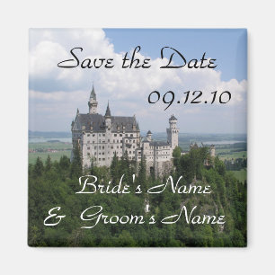 Sparen de Datum Neuschwanstein Castle Magneet