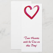 Sparen de Datum/nodigt uit Save The Date (Voorkant / Achterkant)