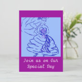 Sparen de Datum/nodigt uit Save The Date (Staand voorkant)