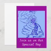 Sparen de Datum/nodigt uit Save The Date (Voorkant / Achterkant)