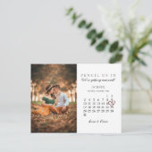 Sparen de Datum okt 2021 Maand Roze Hart van de Ka Briefkaart (Staand voorkant)