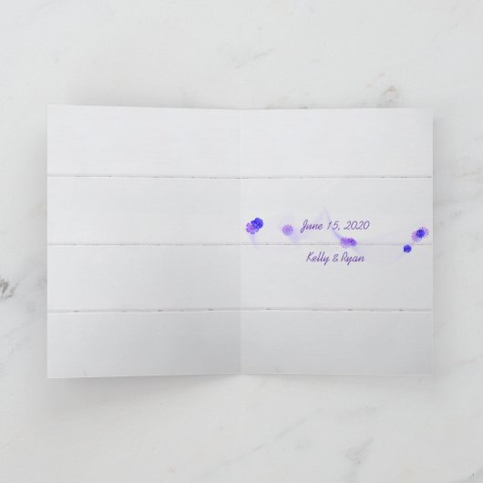 Sparen de Datum op witte kantoorbenodigdheden met Aankondiging (Binnen)