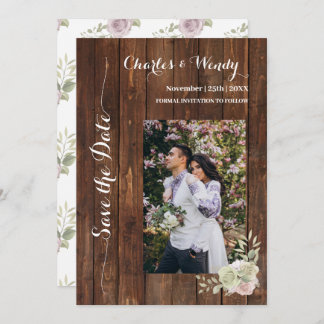 Sparen de Datum Paarse Rozen van het Land Kaart