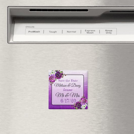 Sparen de Datum Paarse Wedde Magnet (Insitu (Vaatwasser))