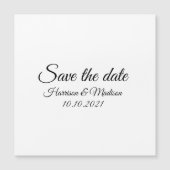 Sparen de Datum, pas de Aankondiging van het tekst (Voorkant)