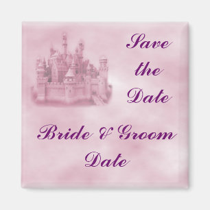Sparen de Datum Prinses Wedding Magnets Magneet