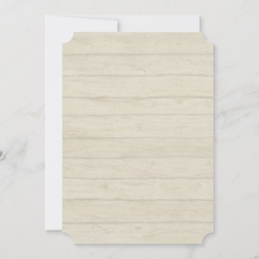 Sparen de Datum Rustic Waterverf Rozen Peony Save The Date (Achterkant)