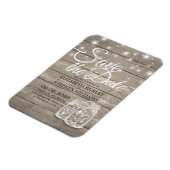 Sparen de Datum Rustige de Mason van het Hout van Magneet (Linkerzijde)