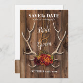 Sparen de Datum rustige houtachtergrond met geweie (Voorkant / Achterkant)