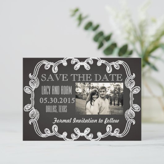 Sparen de Datum Save The Date (Staand voorkant)