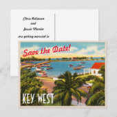 Sparen de Datum  Sleutel West Florida Briefkaart (Voorkant / Achterkant)
