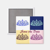 Sparen de Datum/Tiara Magneet (Voorkant / Achterkant)