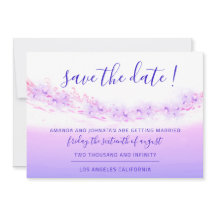 Sparen de Datum Tropische Oceaanroze Golven Kobalt