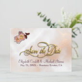  sparen de Datum trouwkaart Save The Date (Staand voorkant)