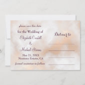  sparen de Datum trouwkaart Save The Date (Achterkant)