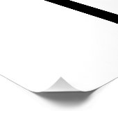 Sparen de Datum trouwkroon Perfect Poster (Hoek)