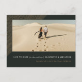 Sparen de Datum Uitgebreide Briefkaart van de Foto (Voorkant)