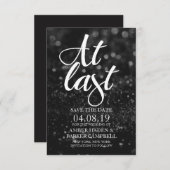 Sparen de Datum uitnodigen | Laatste Fab Save The Date (Voorkant / Achterkant)