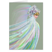 Sparen de Datum Uitnodiging van de Weddenschap Fan (Voorkant)