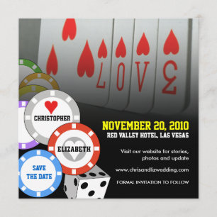 Sparen de Datum Uitnodigingskaart 5 Save The Date