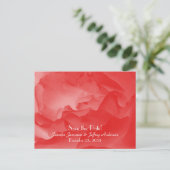 Sparen de Datum van de Aankondiging van de Weddens Briefkaart (Staand voorkant)