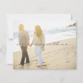 Sparen de Datum van de Bestemmingsweddenschap Save The Date (Voorkant)