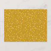 Sparen de Datum van de Goud van de Naleving Hart Briefkaart (Achterkant)