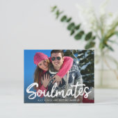 Sparen de Datum van de handgeschreven Fotokaart va Briefkaart (Staand voorkant)