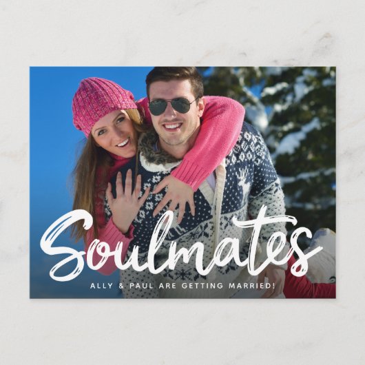 Sparen de Datum van de handgeschreven Fotokaart va Briefkaart (Voorkant)